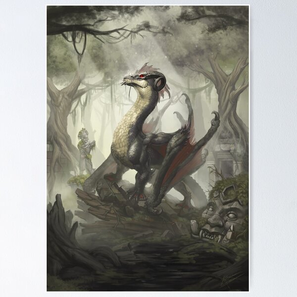Black Dragon Poster