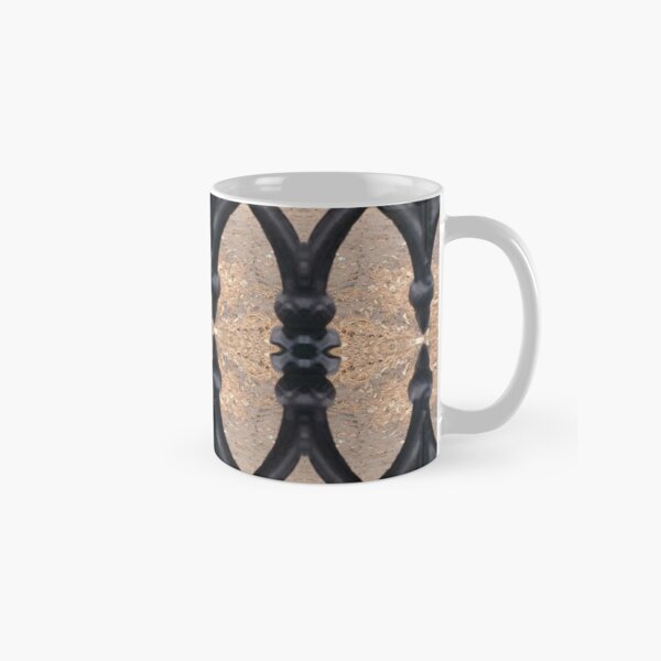 #symmetry, #metal, #design, #architecture, #art, #pattern, #ornate, vertical, #GothicStyle Classic Mug