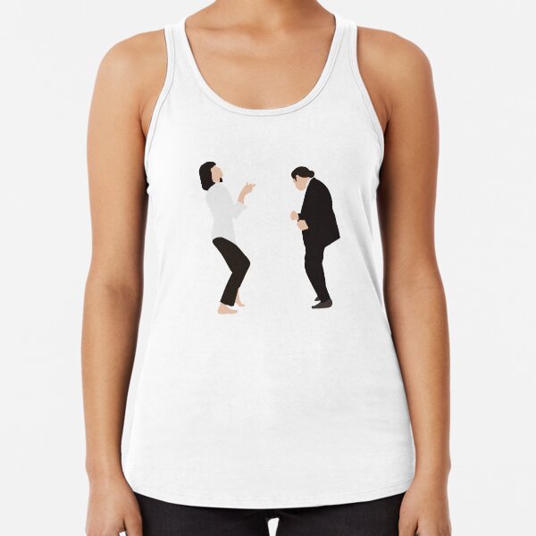 Pulp Fiction - Dance Racerback Tank Top