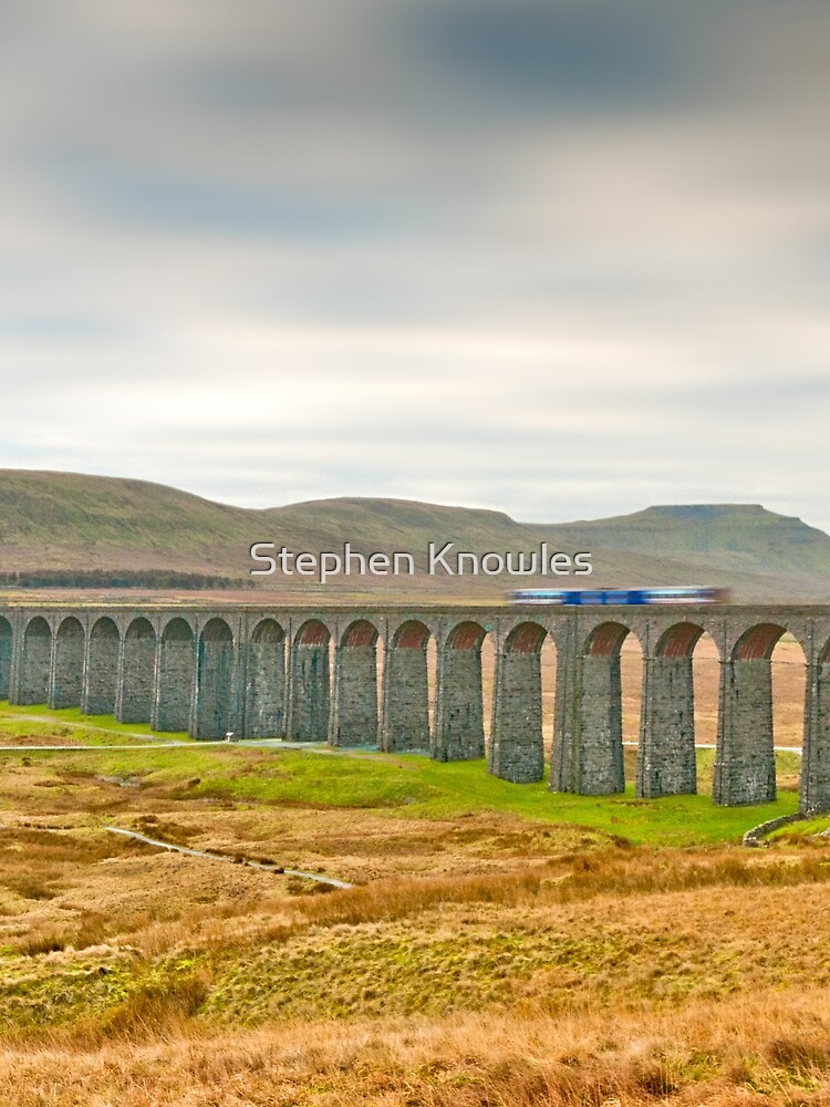 Ribblehead, Ingleborough and Train by stephenknowles