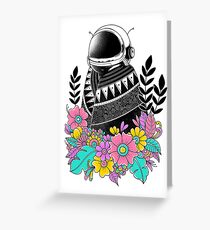 Botanical Space Greeting Card