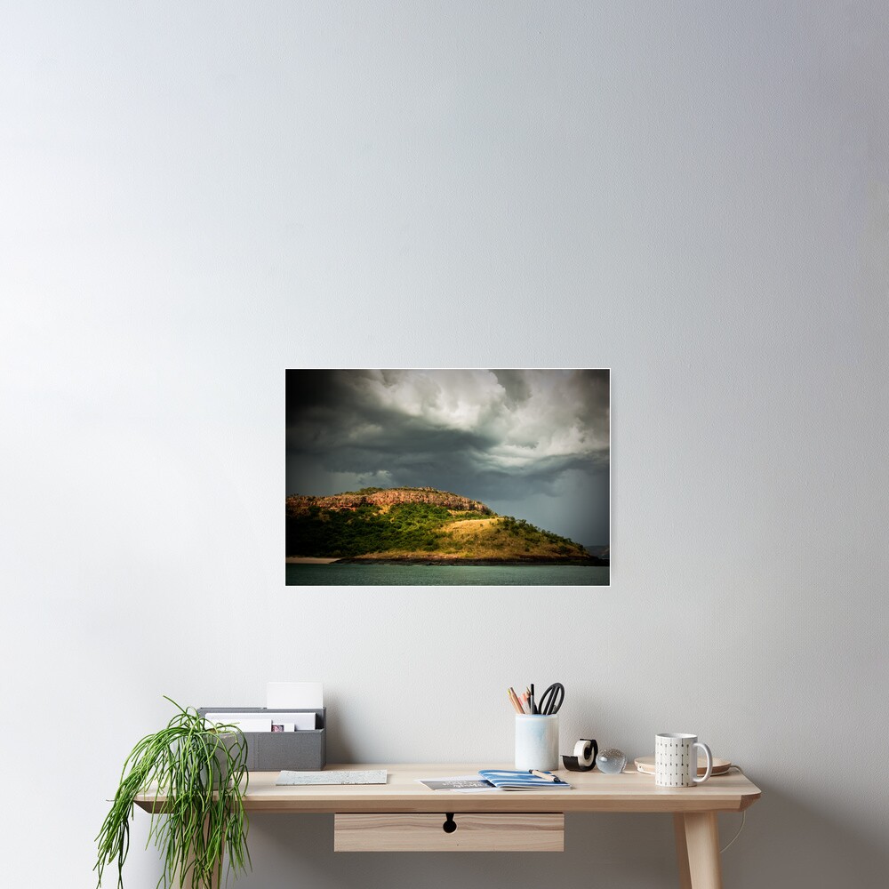 Storm over Naturalist's Is. Poster