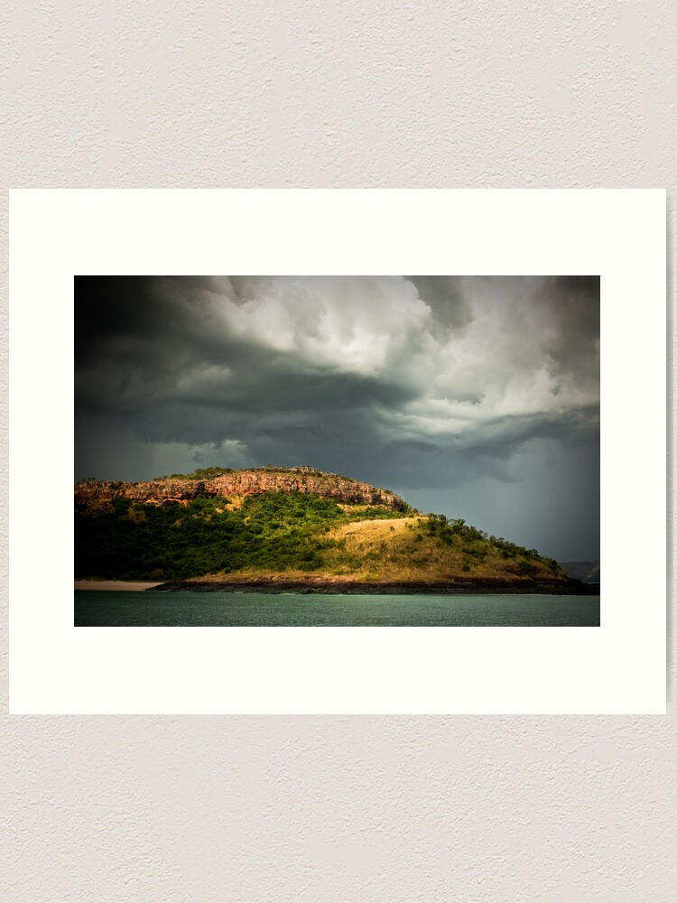 Alternate view of Storm over Naturalist's Is. Art Print