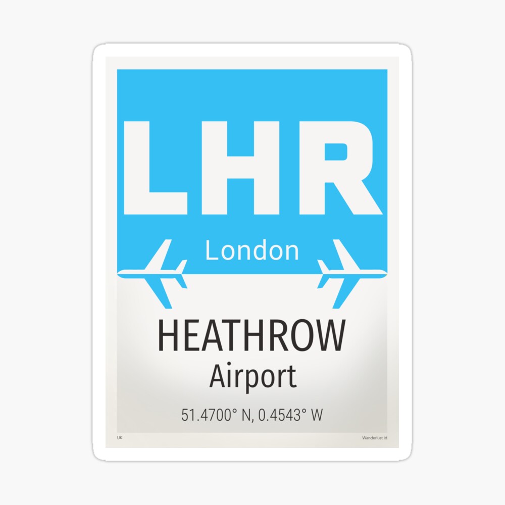 Heathrow airport LHR\