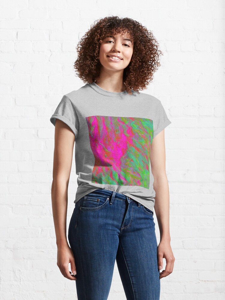 Alternate view of Abstract digital painting Classic T-Shirt