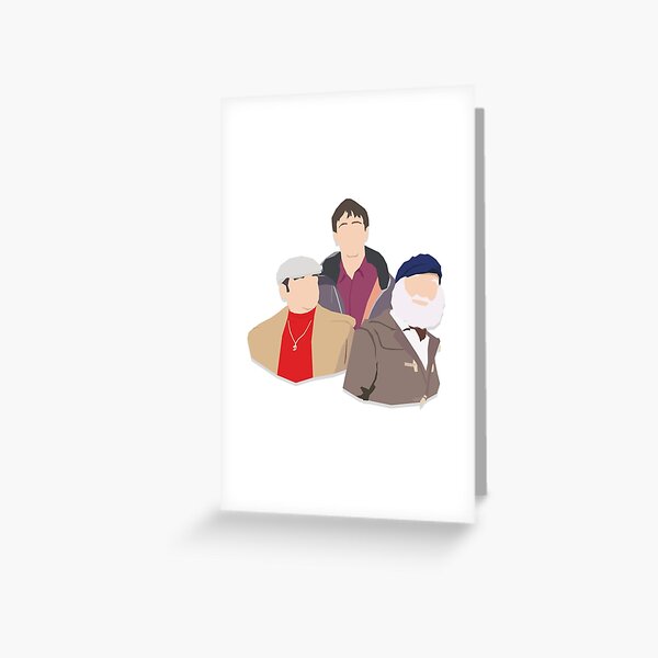 'Only Fools and Horses' Vector Artwork Greeting Card