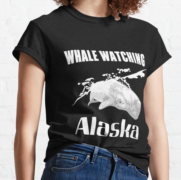Whale Watching Alaska Wale beobachten Classic T-Shirt