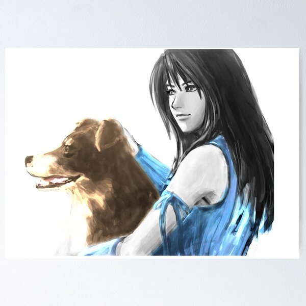 Vista previa del artículo con la obra «Rinoa Heartilly», diseñado y vendido por LenaDream.
