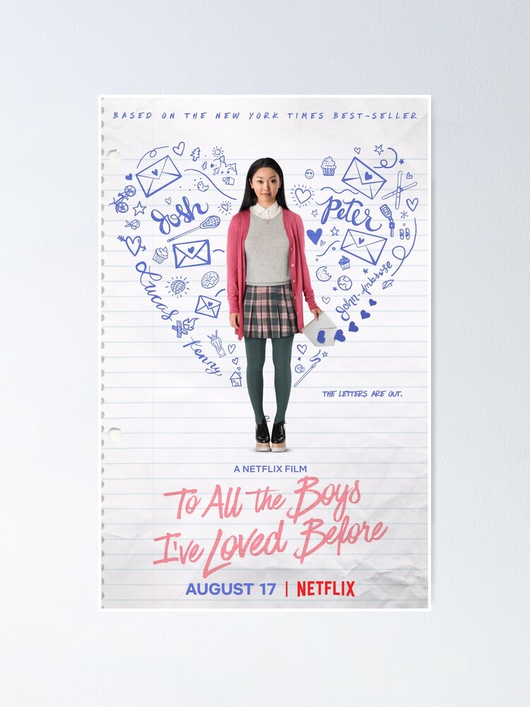 To All The Boys Ive Loved Before Poster Poster For Sale By Ellcreative Redbubble 7146