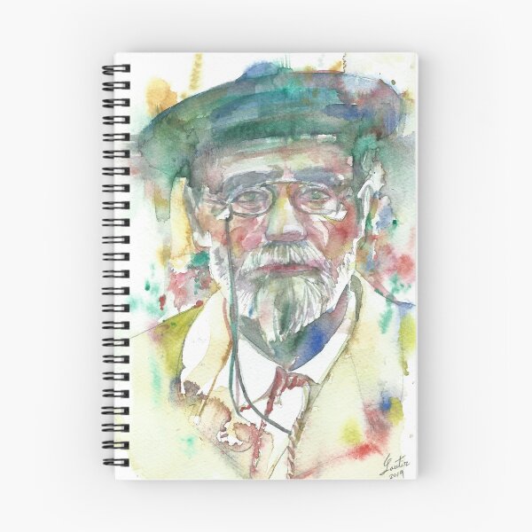 Item preview, EMILE ZOLA - watercolor portrait .1 designed and sold by lautir.