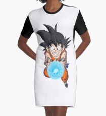 Goku, Kamehameha-Rasengan ! Graphic T-Shirt Dress