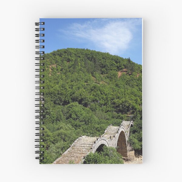 Item preview, Old Kalogeriko stone bridge on Vikos gorge Zagoria Greece designed and sold by goceris.