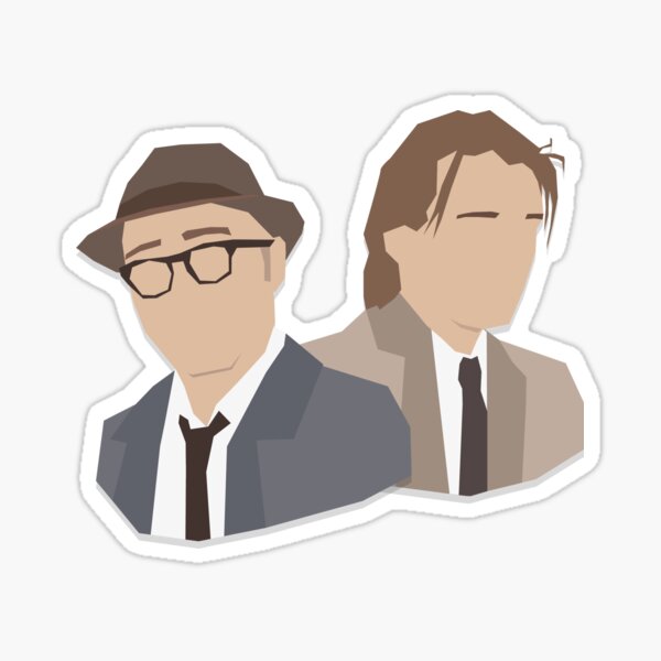'Bottom' / 'Rik Mayall' Vector Artwork Sticker