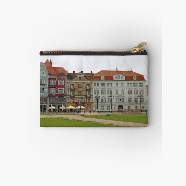Item preview, Union square with old colorful buildings Timisoara Romania designed and sold by goceris.