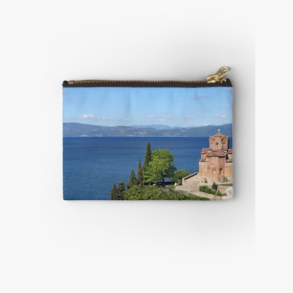 Item preview, Jovan Kaneo church on Lake Ohrid Macedonia landscape designed and sold by goceris.
