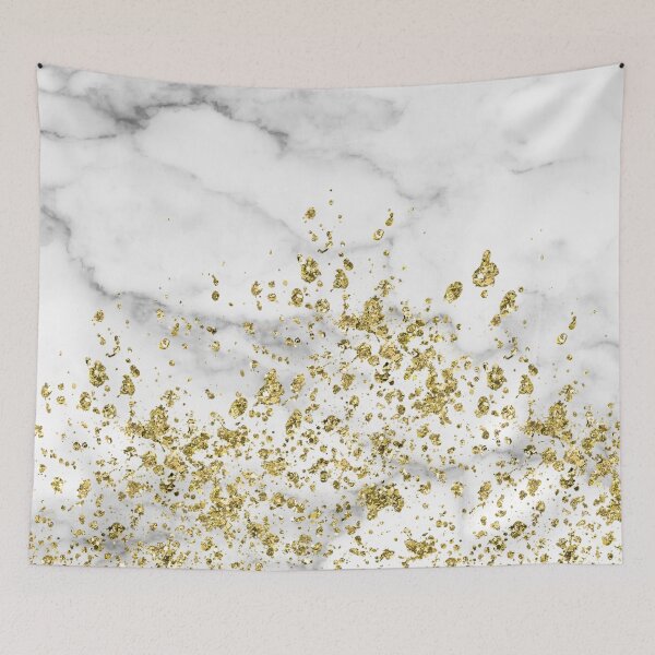 Item preview, Glittering Gold Gems on Marble designed and sold by cadinera.