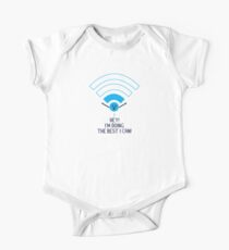Wütend Wifi Kurzärmeliger Einteiler