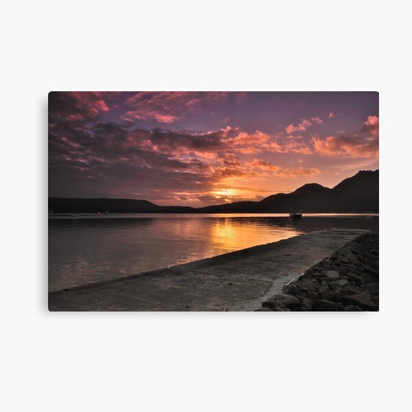 Sunrise at Coles Bay Canvas Print