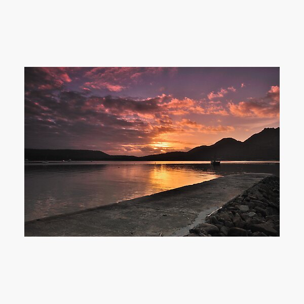 Sunrise at Coles Bay Photographic Print