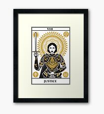Justice Framed Print