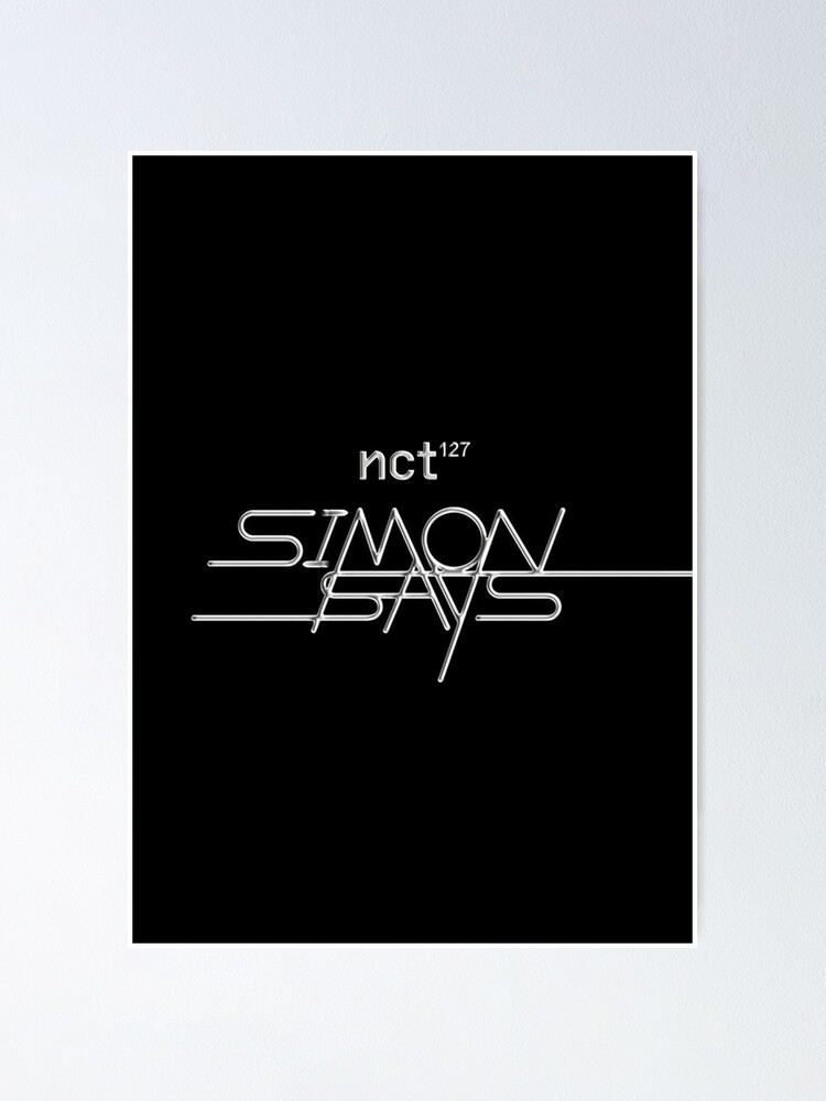 NCT 127 Simon Says lyrics Sticker for Sale by Alexia16