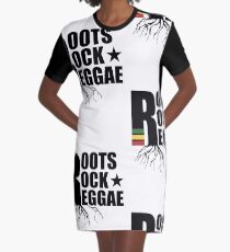 Roots Rock Reggae T-Shirt Kleid