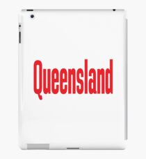 Queensland Australia Raised Me iPad Case/Skin
