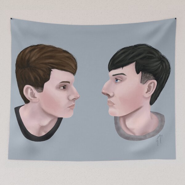 Item preview, Dan and Phil designed and sold by greenteaelf.