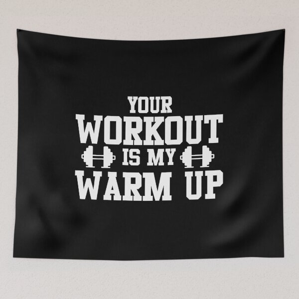 Item preview, Workout Warm Up Powerlift designed and sold by Nessshirts.