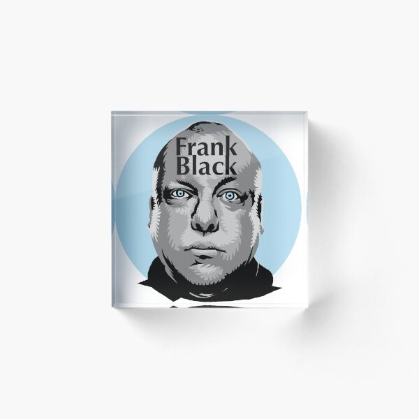 Pixies Frank Black T-Shirt Acrylic Block