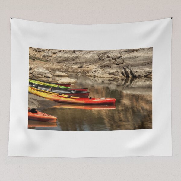 Item preview, Returning To Watson Lake - 2 - Kayaks And Canoes ©  designed and sold by © Hany G. Jadaa © Prince John Photography.