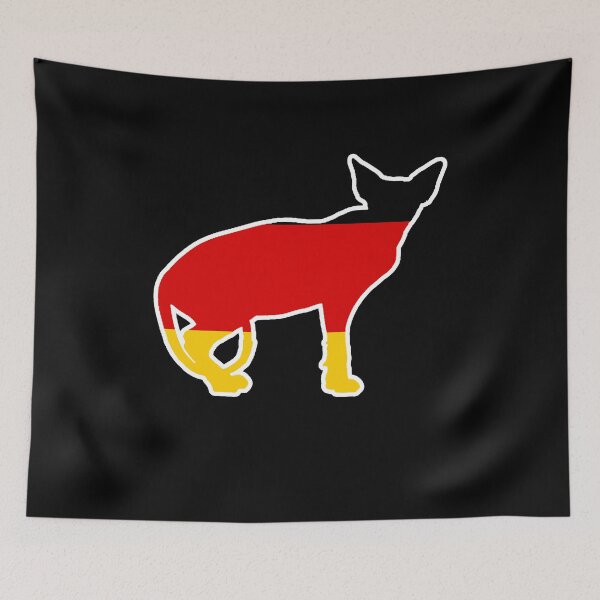Item preview, Sphynx Cat Flagge Deutschlands Germany designed and sold by shoppzee.