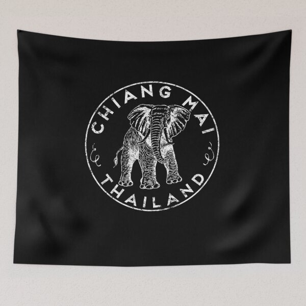 Item preview, Chiang Mai Thailand Elephant Souvenirs designed and sold by JNaturally.