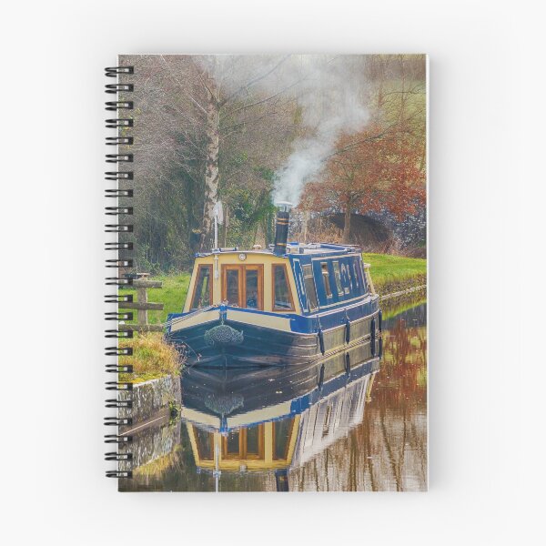 Item preview, Canal Boat on Brecon and Monmouthshire Canal. designed and sold by Postywood.
