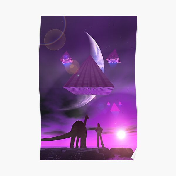 The Summit Of Ancient Mysteries by Spaced Painter Poster