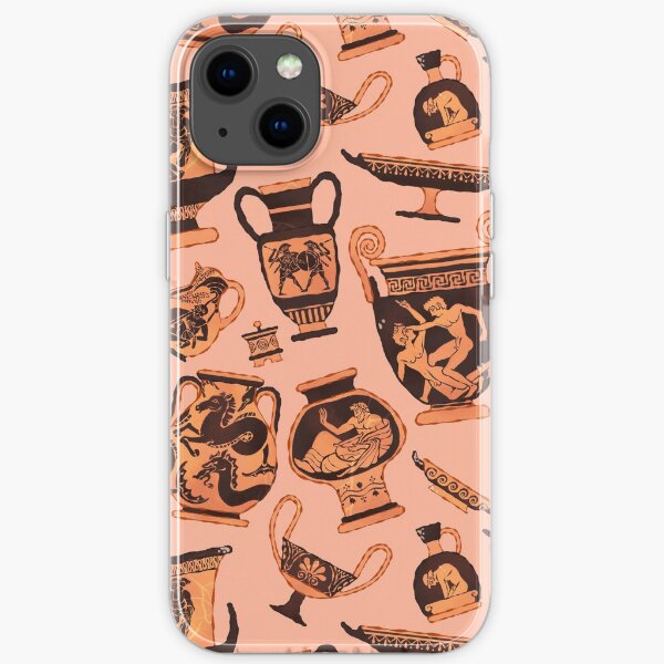 Ancient Greek Pottery iPhone Soft Case