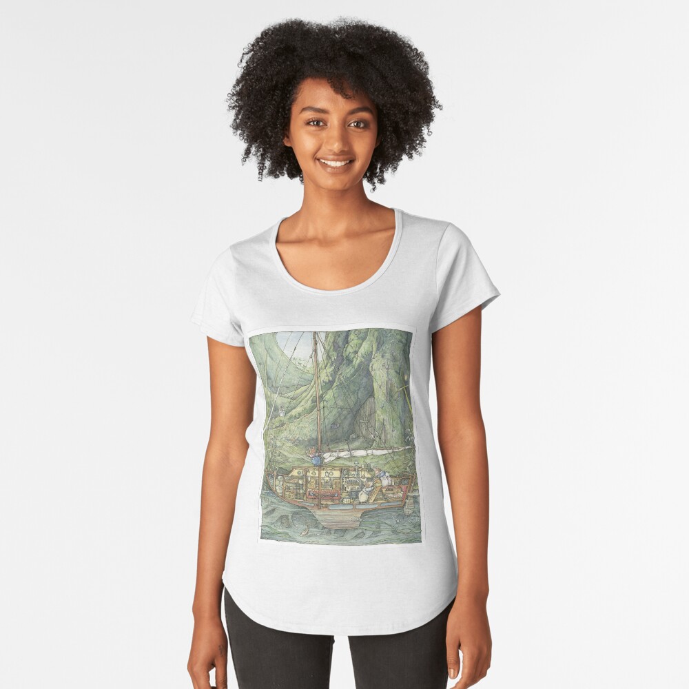 Item preview, Premium Scoop T-Shirt designed and sold by BramblyHedge.