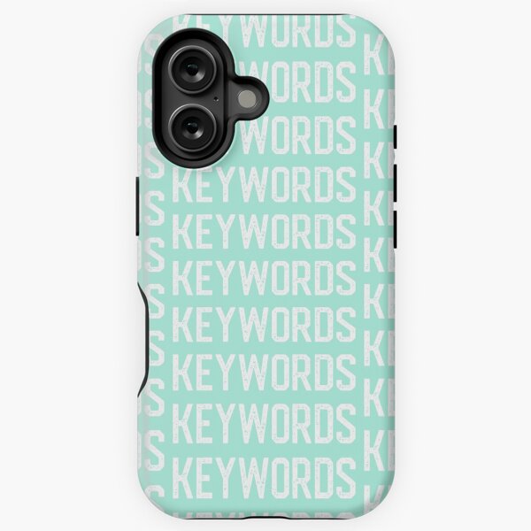 Item preview, Keywords turquoise designed and sold by Anna Maisner.