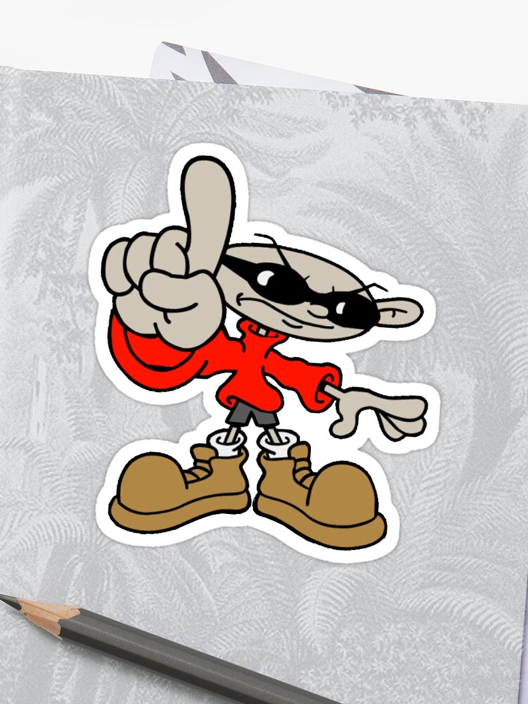 Codename Knd Numbuh 1 Sticker By Lmunkachy