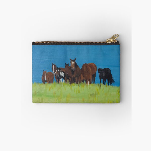 Item preview, Herd of horses in summer designed and sold by Kunst-Grafik .
