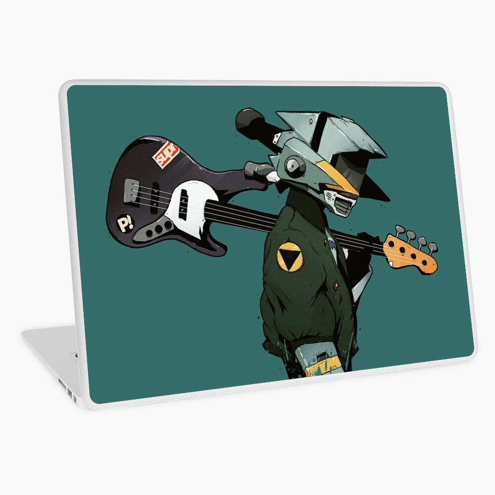 FLCL Guitar Laptop Skin