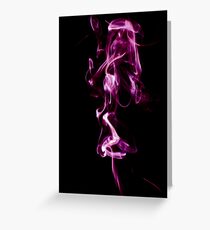 Smoking Girl Greeting Card