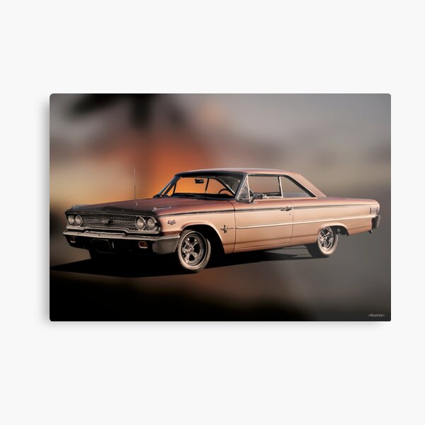 Lamina Metalica 1963 Ford Galaxie 500 Xl I De Davekoontz Redbubble