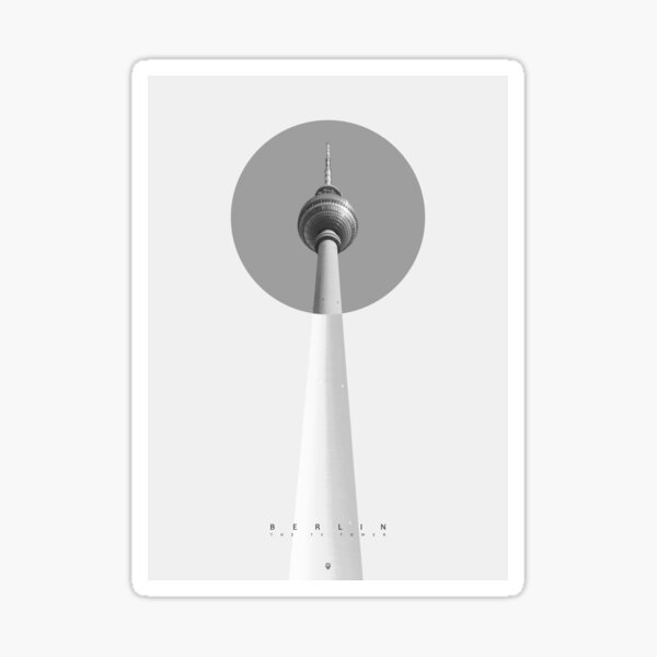 Berlin - The TV Tower Sticker
