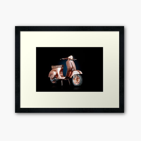 Vespa Primavera Framed Art Print