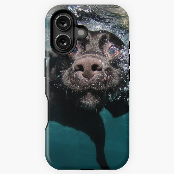 Item preview, Cute Dog under water! - swimming dog designed and sold by zero-g.