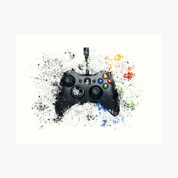 Gaming Controller Art Print