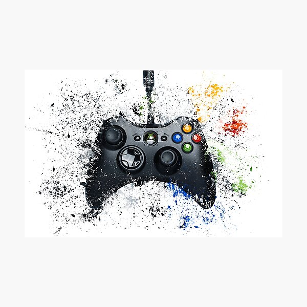 Gaming Controller Photographic Print