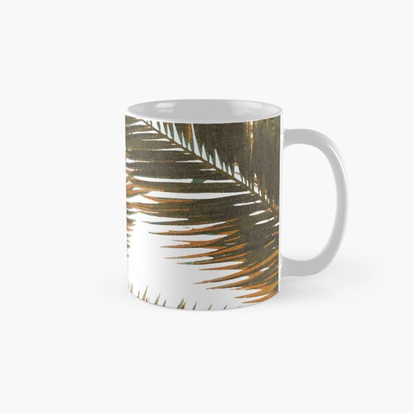Item preview, Tropical Palm Leaf Pattern 6 - Tropical Wall Art - Summer Vibes - Modern, Minimal - Brown, Copper designed and sold by Studio Grafiikka.