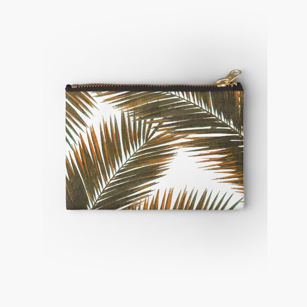 Item preview, Tropical Palm Leaf Pattern 6 - Tropical Wall Art - Summer Vibes - Modern, Minimal - Brown, Copper designed and sold by Studio Grafiikka.